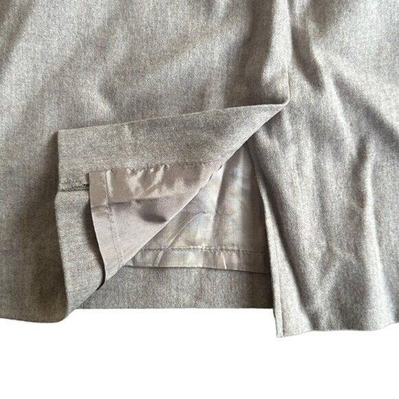 Vintage 1970's Miss Pendleton Pencil Skirt Women's 16 Pockets Front Slit Purple - Picture 3 of 8